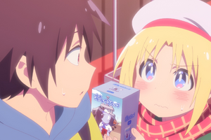 夏アニメ「ゲーセン少女と異文化交流」“ハッピーバレンタイン”のひと言が思わぬ勘違いを招く!? 第1話先行カット 画像