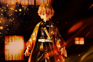 「鬼滅の刃」“これは俺の型だよ” 我妻善逸が、超絶クオリティフィギュアに！煉獄さん＆義勇たちの浴衣姿もグッズに♪ ナムコ限定景品 画像