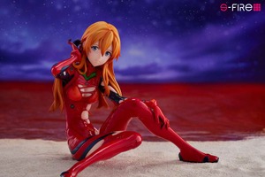 半壊プラグスーツの隙間から見える素肌にドキドキ…「シン・エヴァ」版アスカが魅惑的な上目遣いでフィギュア化 画像