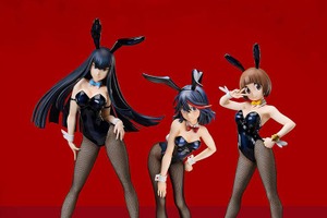 制服を脱いで…バニースタイルもキマってる!!“セーラー服とは卒業するものだ”「キルラキル」満艦飾マコ、鬼龍院皐月、纏流子のフィギュア登場 画像