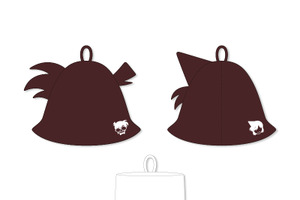 「名探偵コナン」怪盗キッド、毛利蘭の“サウナハット”で整う～♪ 蝶ネクタイモチーフのヘアバンドも便利！ サウナアイテム登場 画像