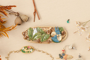 「ラピュタ」「魔女宅」「トトロ」をデザイン♪ 夏を彩る「Palnart Poc」コラボアクセサリーが登場 画像