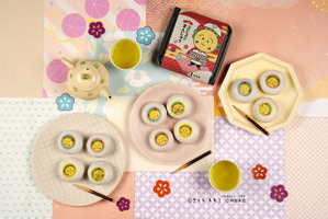 「コジコジ」可愛い4種のイラスト付きお饅頭♪ 帰省土産や差し入れにもぴったりな「口福堂」とのコラボで登場！ 画像