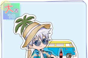 「呪術廻戦」七海建人や五条悟たちが常夏の島でバカンス♪ 描き起こしちびキャラグッズが当たるくじ登場 画像