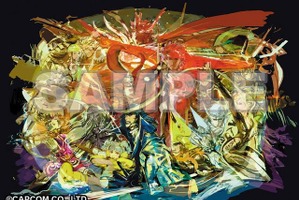 カプコンバー、『戦国BASARA』シリーズ歴代イラストを店内に展示 画像
