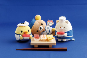 リラックマ、すみっコたちが“おすし”になりきった!? まるで本物…たべもの雑貨シリーズ第2弾登場 画像