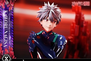 “そんな顔をしないで。また会えるよ、シンジ君”「ヱヴァ新劇場版」渚カヲル、10万円の微笑は必携！繊細な1/4スケールスタチュー登場 画像