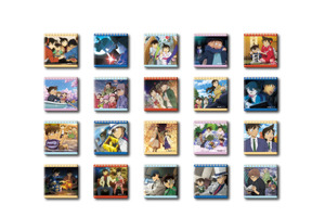 「名探偵コナン」新一＆蘭たちがクリスマスイルミネーションでキラキラ♪ SPイラストの缶バッジ＆トランプ登場　「コナンランド」新グッズ 画像