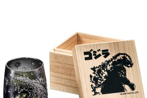 「ゴジラ」の強靭な皮膚、鋭利な爪も表現！700個限定江戸切子グラス新登場 画像