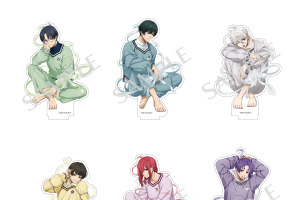 「ブルーロック」潔世一や糸師凛たちがお部屋着姿！まったりな表情にもキュン♪「MAYLA」描き下ろしグッズが登場 画像