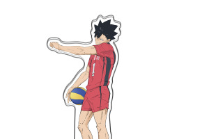 「ハイキュー!!」日向、黒尾、及川、木兎たちの描き下ろしイラストを使用！ 新作アクスタ＆缶バッジが登場 画像