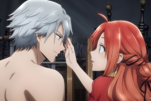 秋アニメ「悪食令嬢と狂血公爵」ガルブレイス公爵（CV.坂泰斗）に魔獣から救われたメルフィエラ（CV.中村カンナ）は…？第1話先行カット 画像