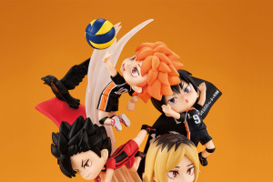 「ハイキュー!!」“ゴミ捨て場の決戦”をイメージ！日向、影山、研磨、黒尾が一緒にディフォルメフィギュア化 画像