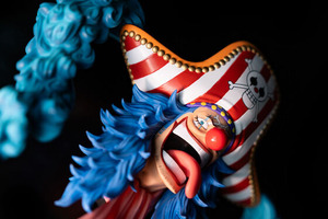 野郎共ォ!!ハデに登場だぁー！「ワンピース」バギーの身体が“バラバラ”フィギュア化！マグネット内蔵で遊び方自由♪ 画像