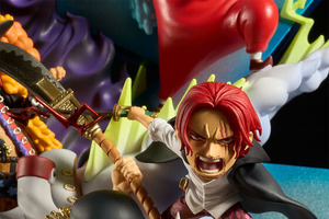 「ワンピース」ルフィ、シャンクス、バギー、白ひげ…“新旧四皇”が勢ぞろい！壮大なビジュアルでフィギュア化 画像