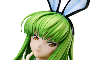 「コードギアス」C.C.がバニースーツ姿で挑発的な魅力ダダ漏れ…♪ 約60cmのビッグサイズでフィギュア化 画像