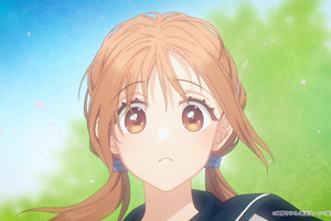 秋アニメ「キミと越えて恋になる」万理（CV石見舞菜香）のクラスに、獣人の特例生・繋（CV江口拓也）がやってきて…第1話先行カット 画像