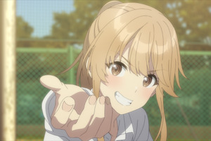 秋アニメ「チラムネ」朔（CV.坂田将吾）は突如、陽（CV.大久保瑠美）から十本先取の1on1をすることに...第3話先行カット 画像