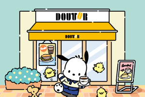 「サンリオ」ポチャッコ×ドトールの“福袋2026”登場！ ユニフォーム姿が可愛いすぎ♪ 10月24日予約開始 画像