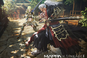 「MAPPA×リネージュ2」イラストコラボレーション！グローバルプロジェクト「SAMURAI CROW」に合わせ全世界に向け発信！【コラボ秘話インタビュー＆ラフ公開】 画像