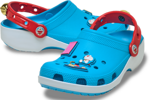 「ドラえもん」がクロックス♪ 赤い首輪、かかとの鈴…ドラちゃんの魅力満載！ 限定コレクション登場 画像