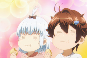 秋アニメ「終末ツーリング」海ほたるへ！湿地帯ではセローをうまく運転できず…第5話先行カット 画像