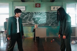 実写「WIND BREAKER」桜遥（水上恒司）vs杉下京太郎（JUNON）のアクション公開！ JUNONの最長セリフは11文字？ 画像