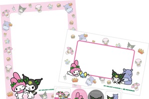 「サンリオ」マイメロディ&クロミがおそろいリボンで登場♪「モスバーガー」コラボ第1弾が11月12日より 画像