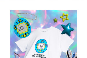 「たまごっち」ユニクロ「UT」とコラボ！くちぱっちやまめっちデザインのTシャツ＆オリジナルたまごっちが登場 画像