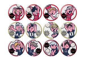 「ハイキュー!!」のキャラクターをカートゥーン調にデザイン♪「ジャンフェス2026」で新作グッズ販売 画像