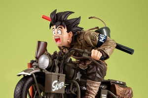 「ドラゴンボールZ」特殊装備のバイクで疾走する孫悟空！ 躍動感たっぷりの完成品フィギュア登場 画像