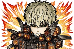 「ワンパンマン」サイタマやジェノス、戦慄のタツマキがコラボ召喚に初登場！「コトダマン」コラボが開催 画像