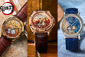 「鬼滅の刃」我妻善逸、煉獄杏寿郎、嘴平伊之助の日輪刀がカッコいい！ 腕時計・GARRACKの完売モデルが再販決定！ 画像