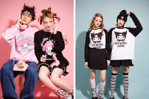 「サンリオ」マイメロ＆クロミの、ガーリーワンピやユニセックスシャツ、お顔バッグも！豊富な全30型で「MILK」コラボ 画像