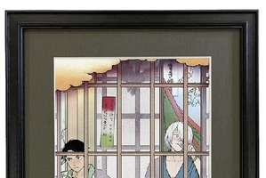 「ゲ謎」完売した“鬼太郎の父と水木”の浮世絵が再販！こっそり一献交わす…粋な構図に注目 画像