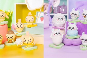 【受注予約】「ちいかわ」うさぎ＆モモンガがいっぱい！“垂れ耳”や“ぶりっこ”など再現♪　フィギュアが登場 画像