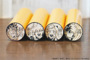 「ヒロアカ」デク、爆豪、オールマイト、トガちゃん…FINALビジュアルが“はんこ”で登場！銀行登録もOK＆合計176種類に♪ 画像