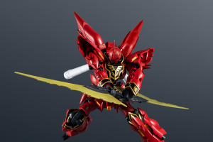 “君に...託す...成すべきと思ったことを…”「機動戦士ガンダムUC」シナンジュ GUNDAM UNIVERSE版が本日（6/27）発売！ ビーム・ソード・アックスは連結＆シールドに装着可能 画像