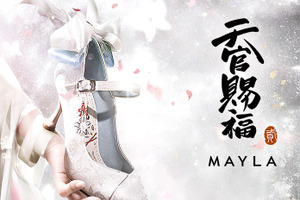 「天官賜福 貮」謝憐と花城をイメージ！ 蝶や花のモチーフを散りばめた「MAYLA」パンプスが登場 画像