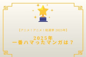 2025年一番ハマったマンガは？【2025年アニメ！アニメ！総選挙】アンケート〆切は12月18日まで 画像