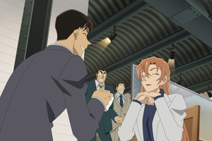 「名探偵コナン」高木刑事と萩原千速がカップルに!? パンケーキデートの様子＆佐藤刑事の嫉妬顔など…第1185話先行カット公開 画像