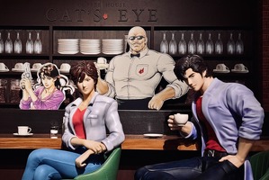 「シティーハンター」槇村香の等身大立像が遂に登場「あんたの相棒の妹さ！」“100tハンマー”名刺ケースも新グッズに！ 大原画展 画像