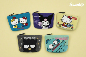 ふんわり質感の虜に♪ ハローキティ・マイメロディ・クロミ…サンリオキャラクターズ“新作さがらポーチ”が登場 画像