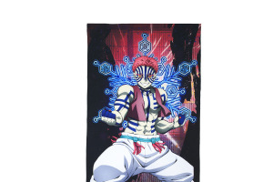 「鬼滅の刃」猗窩座・童磨・獪岳らが美麗なタオルに！飾って良し、羽織って良し！「ポートレイトバスタオル」新作登場 画像