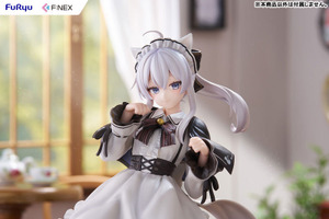 猫耳メイドの銀髪美少女は誰でしょう？「そう、私です」―「魔女の旅々」イレイナが原作モチーフに立体化 画像