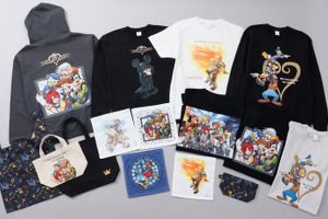 エモい…！「キングダム ハーツ」ソラ、ロクサスたちの美麗アートが新グッズに♪ 秋葉原で物販イベント 画像