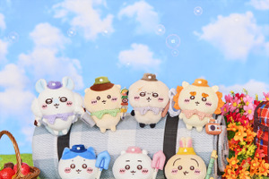 「ちいかわ」ハチワレ、うさぎたちとピクニック＆江戸へ♪ スマホアプリ「ちいぽけ」公式グッズ第1弾が登場 画像