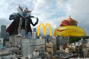 「ドラクエ×マクドナルド」コラボ第2弾で“ドラクエバーガー”誕生！「メラゾーマ」でバーガーを作る!?新CMも 画像