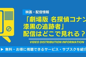 「劇場版 名探偵コナン 漆黒の追跡者（チェイサー）」の配信はどこで見れる？無料視聴できるサービス・サブスクを紹介！ 画像
