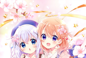 「ご注文はうさぎですか？」新作アニメは長編劇場版で！ココア＆チノのティザービジュアル第1弾が公開 画像